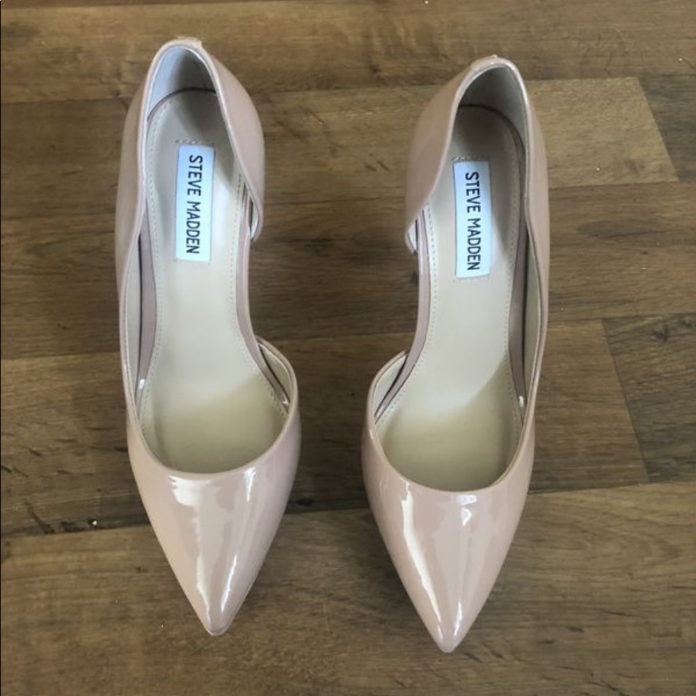 Steve Madden nude heels